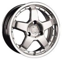 Wheels Racing Wheels BZ-26 R15 W6 PCD4x100 ET40 DIA0 Silver