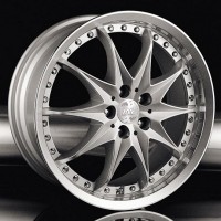 Wheels Racing Wheels H-103 R17 W7.5 PCD4x100 ET40 DIA0 Silver