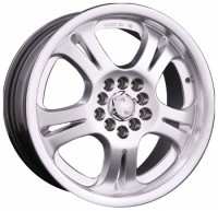 Wheels Racing Wheels H-106 R15 W6.5 PCD4x108 ET38 DIA0 Silver