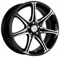 Wheels Racing Wheels H-134 R14 W6 PCD4x100 ET67 DIA67.1 BKFP