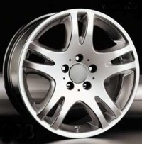 Wheels Racing Wheels H-208 R17 W8 PCD5x112 ET38 DIA66.6 Chrome