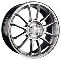 Wheels Racing Wheels H-220 R15 W6.5 PCD4x100/114.3 ET40 DIA73.1 BKJRD/P