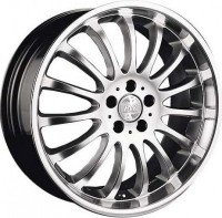 Wheels Racing Wheels H-261 R17 W8 PCD5x120 ET37 DIA74.1 BK/P