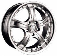 Wheels Racing Wheels H-281 R17 W7 PCD5x100 ET40 DIA73.1 Chrome