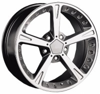 Wheels Racing Wheels H-282 R14 W6 PCD4x100 ET67 DIA35 Silver