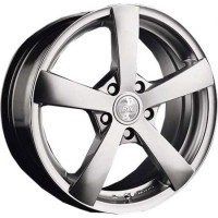 Wheels Racing Wheels H-337 R13 W5.5 PCD4x100 ET38 DIA67.1 Super silver