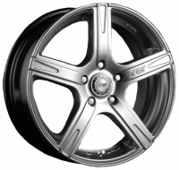 Wheels Racing Wheels H-372 R15 W6.5 PCD5x100 ET40 DIA67.1 BKFP