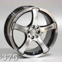 Wheels Racing Wheels H-375 R15 W7 PCD4x100 ET42 DIA73.1 Silver