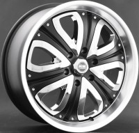 Wheels Racing Wheels H-383 R20 W8.5 PCD6x139.7 ET15 DIA110.5 BK/CWP