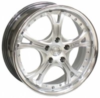 Wheels Racing Wheels H-398 R17 W7 PCD5x114.3 ET45 DIA73.1 Silver