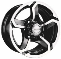 Wheels Racing Wheels H-409 R15 W7 PCD6x139.7 ET0 DIA110.5 BKFP