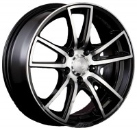 Wheels Racing Wheels H-411 R14 W6 PCD4x100 ET67 DIA67.1 BKFP