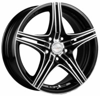 Wheels Racing Wheels H-464 R14 W6 PCD4x100 ET67 DIA67.1 BKFP