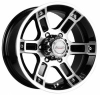 Wheels Racing Wheels H-468 R16 W8 PCD5x139.7 ET10 DIA108.2 Black polished