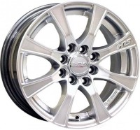 Wheels Racing Wheels H-476 R13 W5.5 PCD4x100 ET38 DIA67.1 Super silver