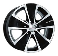 Wheels Rapid Illyuzio R16 W6.5 PCD5x110 ET39 DIA0 Black