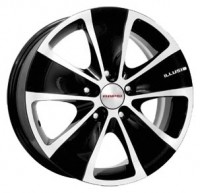 Wheels Rapid Illyuzio-original R15 W6 PCD5x112 ET47 DIA57.1 Silver+Black