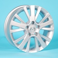 Wheels Replica A-MZ27 R16 W6.5 PCD5x114.3 ET50 DIA67.1 Silver