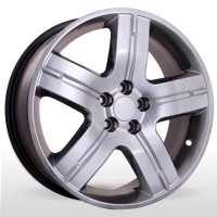 Wheels Replica BKR-051 R16 W6.5 PCD5x100 ET48 DIA56.1 Silver