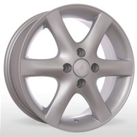 Wheels Replica BKR-167 R15 W6 PCD4x100 ET40 DIA60.1 Silver