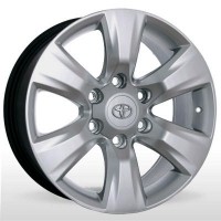 Wheels Replica BKR-282 R16 W7 PCD6x139.7 ET30 DIA106.2 Silver