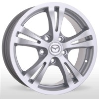 Wheels Replica FR-MZ18 R16 W6.5 PCD5x114.3 ET53 DIA67.1 Silver