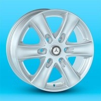 Wheels Replica J-1297 R16 W7 PCD6x130 ET50 DIA84.1 Silver