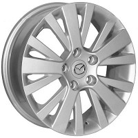 Wheels Replica Mazda 6563 R16 W6.5 PCD5x114.3 ET50 DIA67.1 Silver