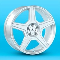 Wheels Replica Mercedes A-F99504 R19 W8.5 PCD5x112 ET35 DIA66.6 Silver