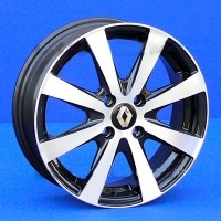 Wheels Replica Renault T-534 R15 W5.5 PCD4x100 ET45 DIA60.1 BD