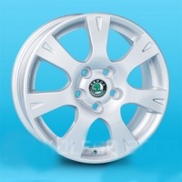 Wheels Replica Skoda A-1127 R16 W6.5 PCD5x112 ET50 DIA57.1 Silver