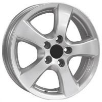 Wheels Replica Skoda T-516 R15 W6 PCD5x112 ET45 DIA57.1 Silver