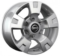 Wheels Replica SLR-318 R17 W8 PCD6x139.7 ET10 DIA110.1 Silver