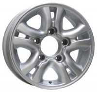 Wheels Replica TY 901 R16 W8 PCD5x150 ET2 DIA110 Silver