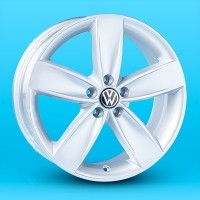 Wheels Replica Volkswagen A-014 R16 W7 PCD5x100 ET35 DIA57.1 Silver