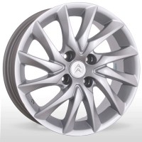 Wheels Replica YQR-014 R15 W6 PCD4x108 ET27 DIA65.1 Silver