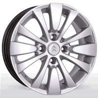 Wheels Replica YQR-015 R15 W6 PCD4x108 ET27 DIA65.1 Silver