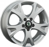 Wheels Replica YQR-065 R15 W6 PCD5x112 ET48 DIA57.1 Silver