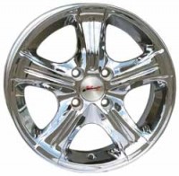 Wheels RS Lux RSL 733 R14 W6 PCD4x98 ET38 DIA58.6 Chrome