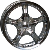 Wheels RS Wheels 229 R16 W7 PCD5x112/114.3 ET38 DIA69.1 Chrome