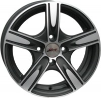 Wheels RS Wheels 527J R14 W6 PCD4x98 ET35 DIA58.6 Graphite