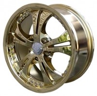 Wheels RS Wheels 538 R17 W7.5 PCD5x120 ET38 DIA69.6 Gold