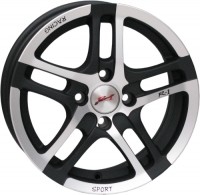 Wheels RS Wheels 584J R14 W6 PCD4x100 ET35 DIA67.1 DBM