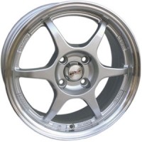 Wheels RS Wheels 638J R15 W6.5 PCD4x100 ET38 DIA73.1 Silver