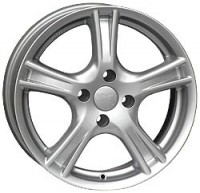 Wheels RS Wheels SP01 R14 W6 PCD4x100 ET38 DIA69.1 Silver