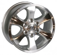 Wheels SH 130 R17 W7.5 PCD6x139.7 ET30 DIA110.1 Silver