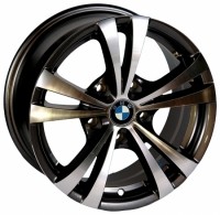 Wheels SH 131 R13 W5.5 PCD4x98 ET35 DIA58.6 Silver+Black