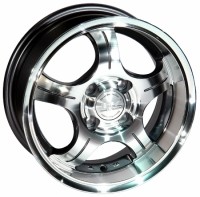 Wheels SH 140 R14 W6 PCD4x100 ET25 DIA73.1 Silver