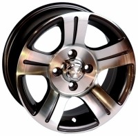 Wheels SH 212 R16 W7 PCD5x139.7 ET0 DIA110.5 Silver+Black