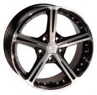 Wheels SH 416 R16 W7 PCD5x112 ET38 DIA73.1 Silver+Black